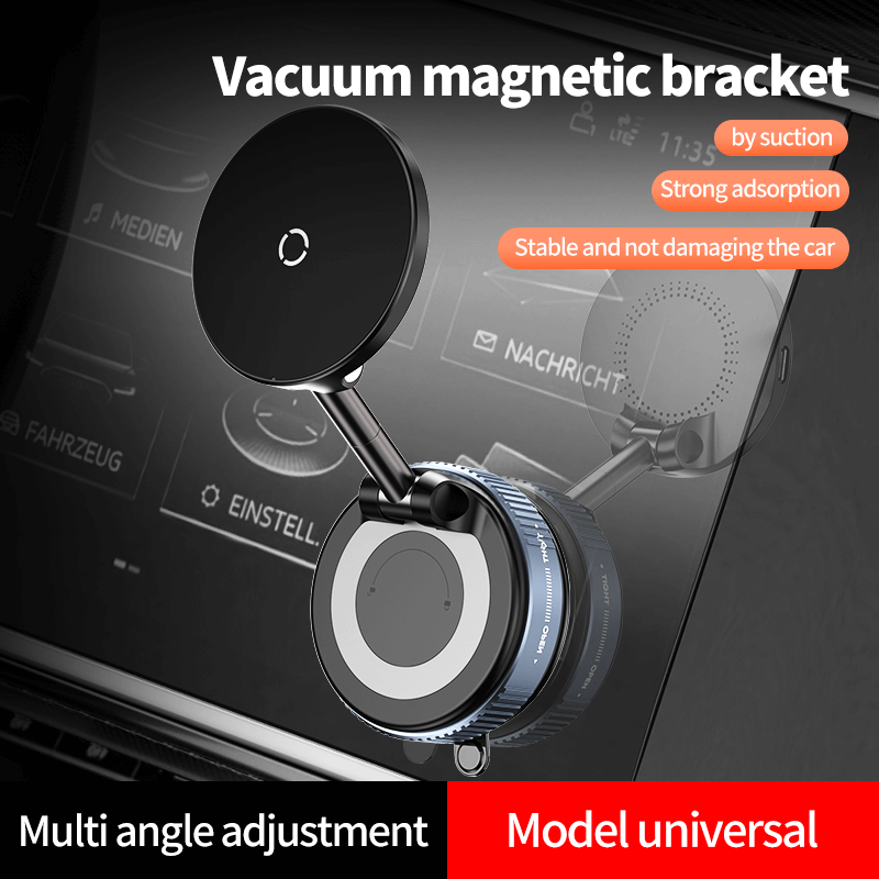 Mobie Wireless Charging 360° Adjustable Vacuum Suction Magsafe Car Stand K007S