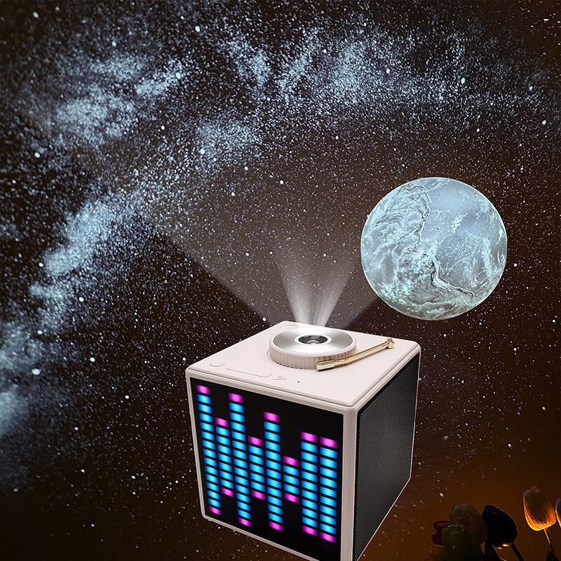 Mobie Starry Sky Projection Lamp with Bluetooth Music & Rhythmic Light