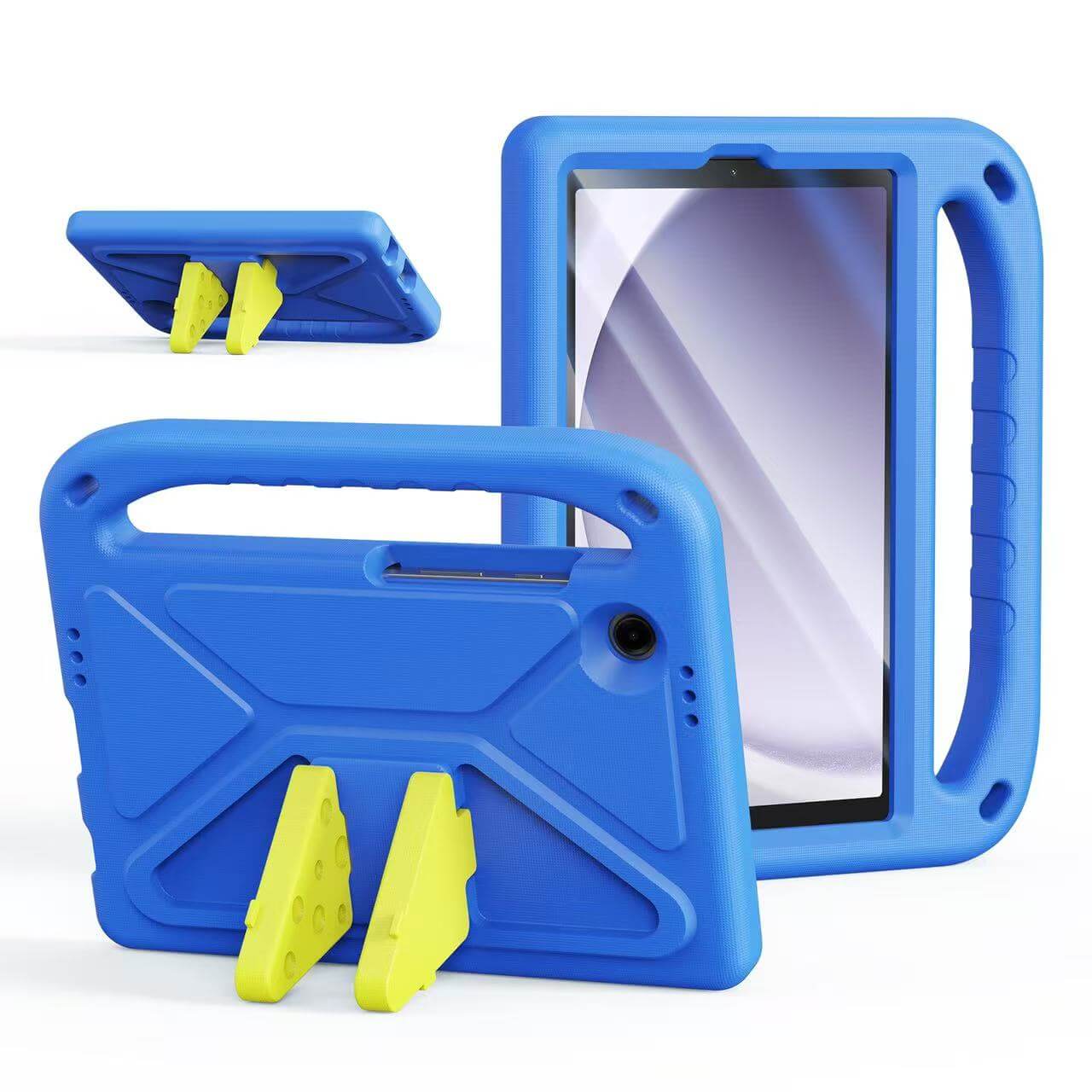 iPad 11th 11 2025 Puff Series Foldable Cheese Stand EVA Case with Handle