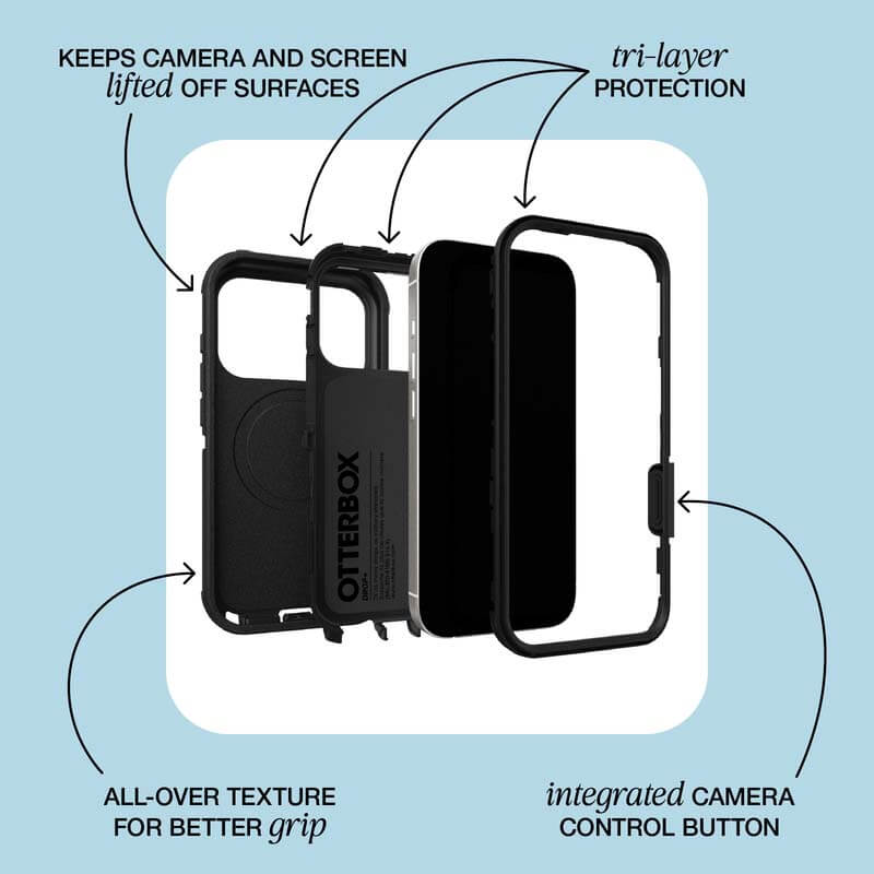 OtterBox iPhone 17 Pro Max Defender Pro Series Case