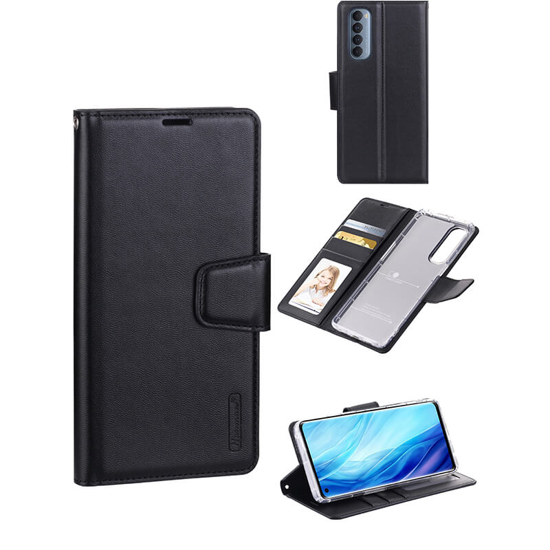 OPPO Reno 8 Lite 2022 Hanman Leather Wallet Flip Case Cover