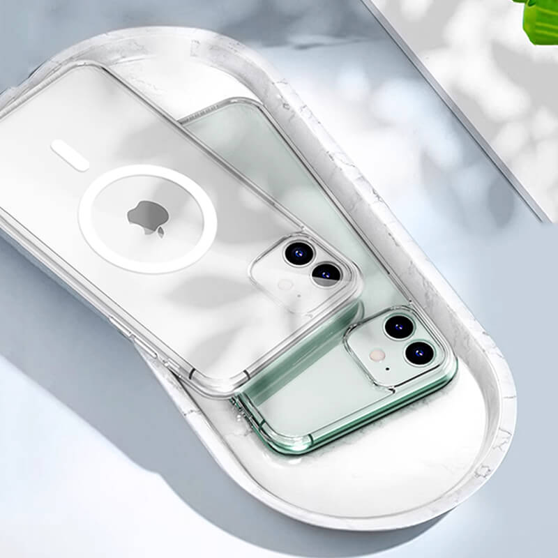 Samsung Galaxy S25 Edge 2025 Crystal Magsafe Series Ultra-Thin Soft TPU Case