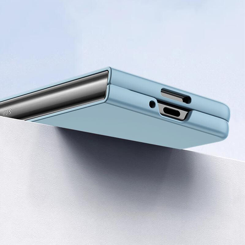Samsung Galaxy Z Fold 7 2025 Slim Style Minimalist Phone Case Blue