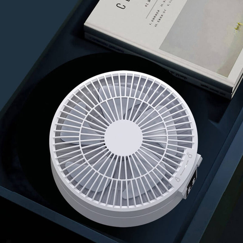 Mobie Dual Function Foldable Ambient Light Cooling Fan