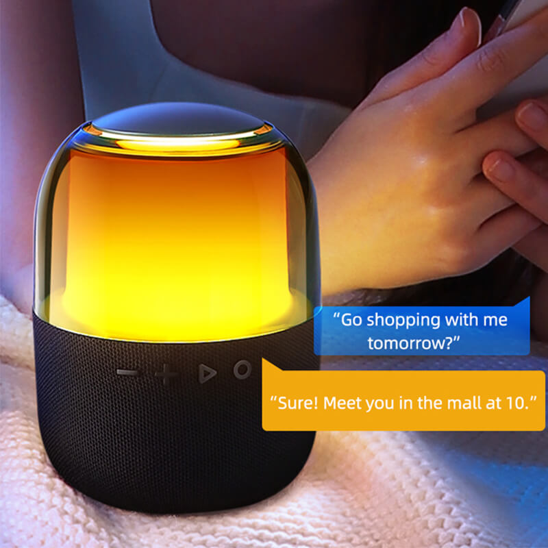 Mobie Portable Intelligent Atmosphere Lamp Bluetooth Speaker 15H ML05S