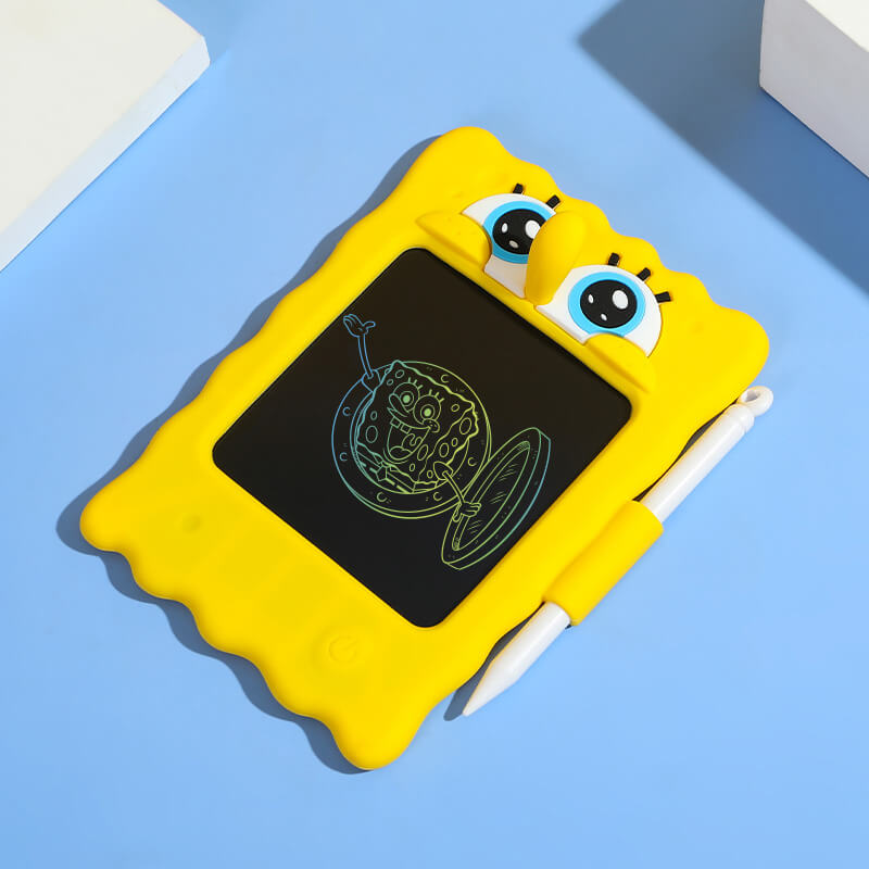 Q Uncle SpongeBob LCD 4.7 Inches Eye Protection Drawing Tablet