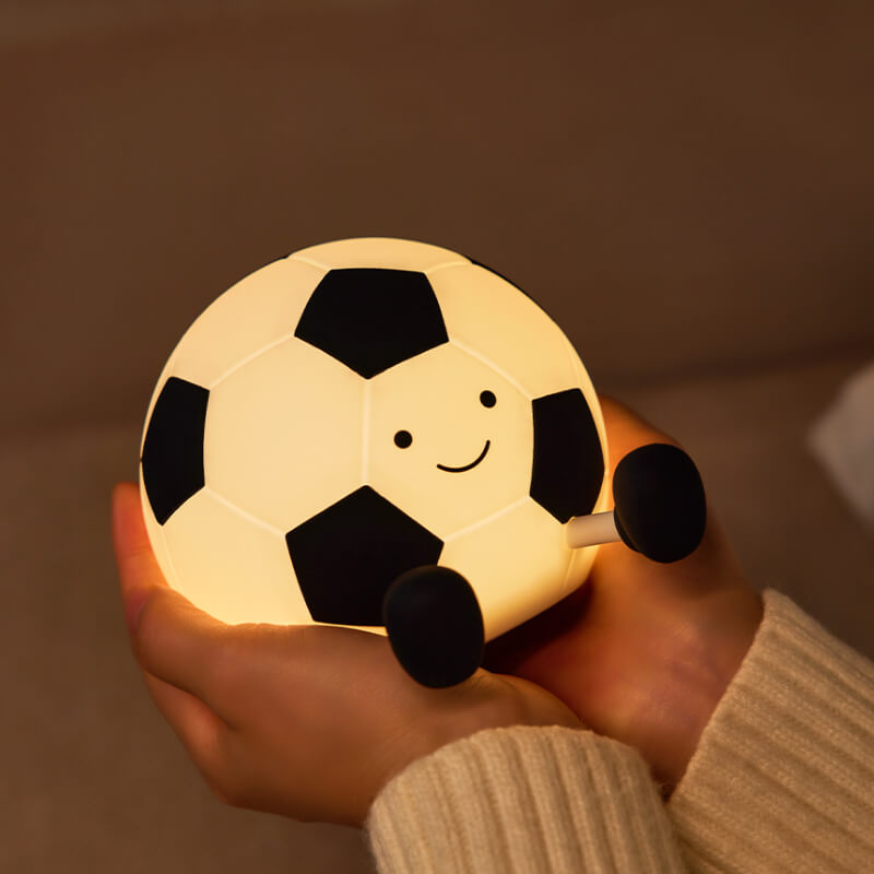Mobie Football Soft Touch Silicone Pat Light Night Lamp