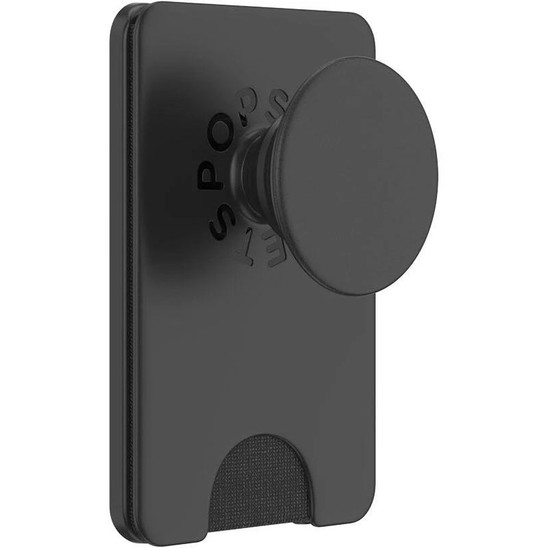 PopSockets Magsafe PopWallet+ Phone Grip Card Holder Black