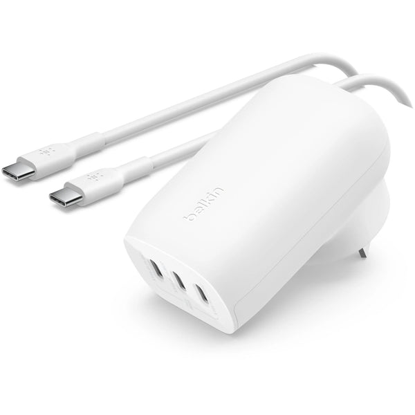 Belkin BoostCharge 3 Port USB-C Wall Charger with PPS 67W