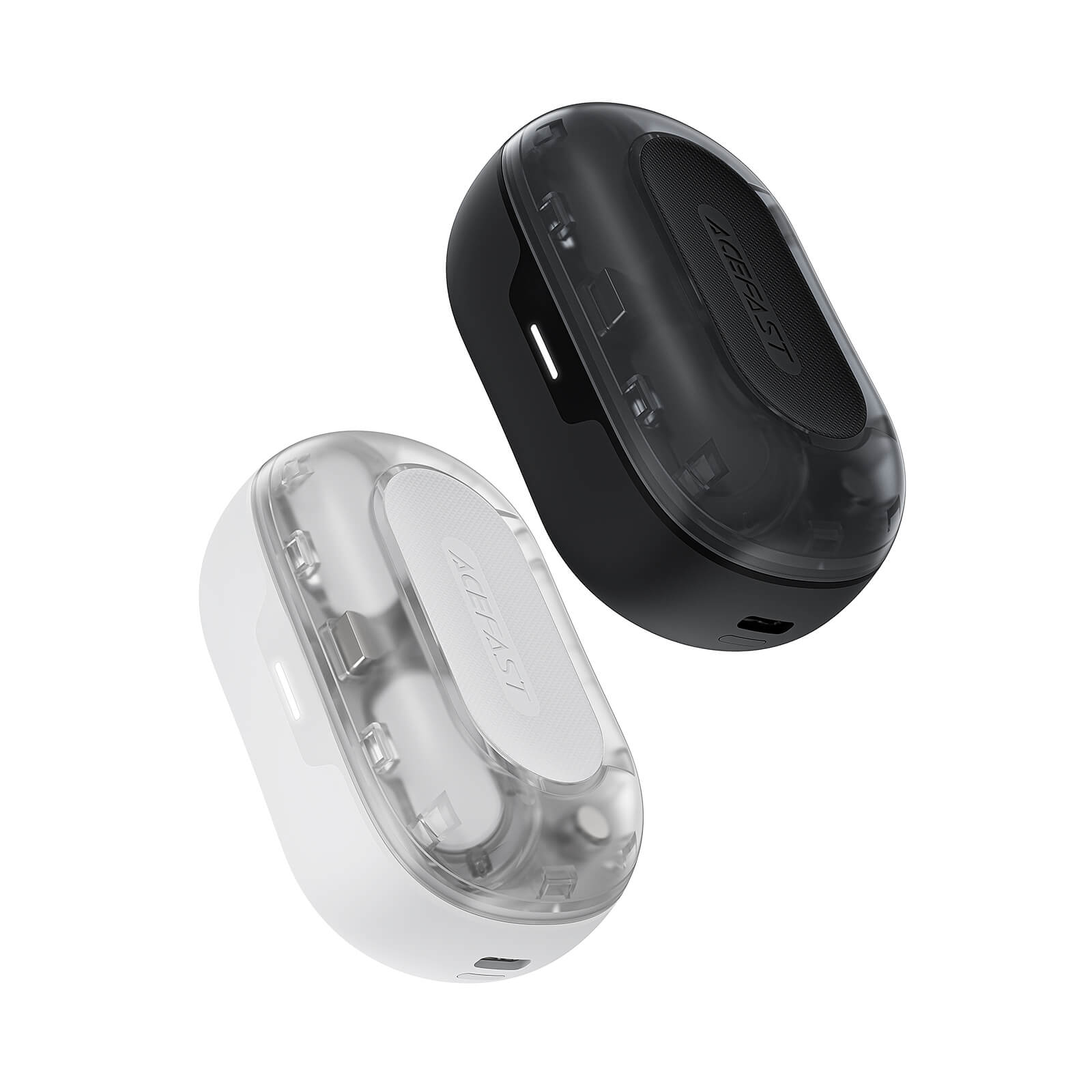Acefast Comfort Breathable Earbuds ENC Noise Canceling Wireless Earphones White