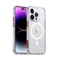 iPhone 15 Pro Elite Series Transparent Magsafe Detachable Buttons Phone Case