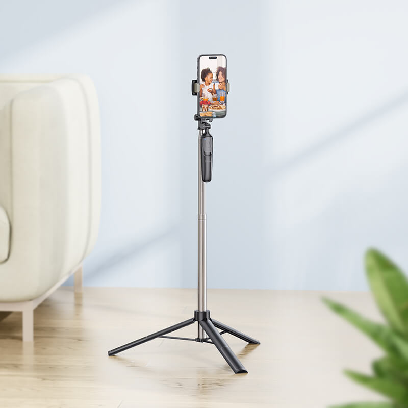 hoco. Premium Selfie Stick with Bluetooth Remote & Tripod Stand for Smartphones K19