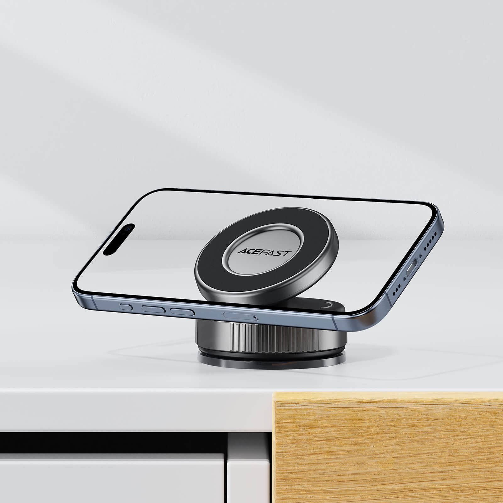 Acefast Vacuum Suction MagSafe Car Phone Holder E27