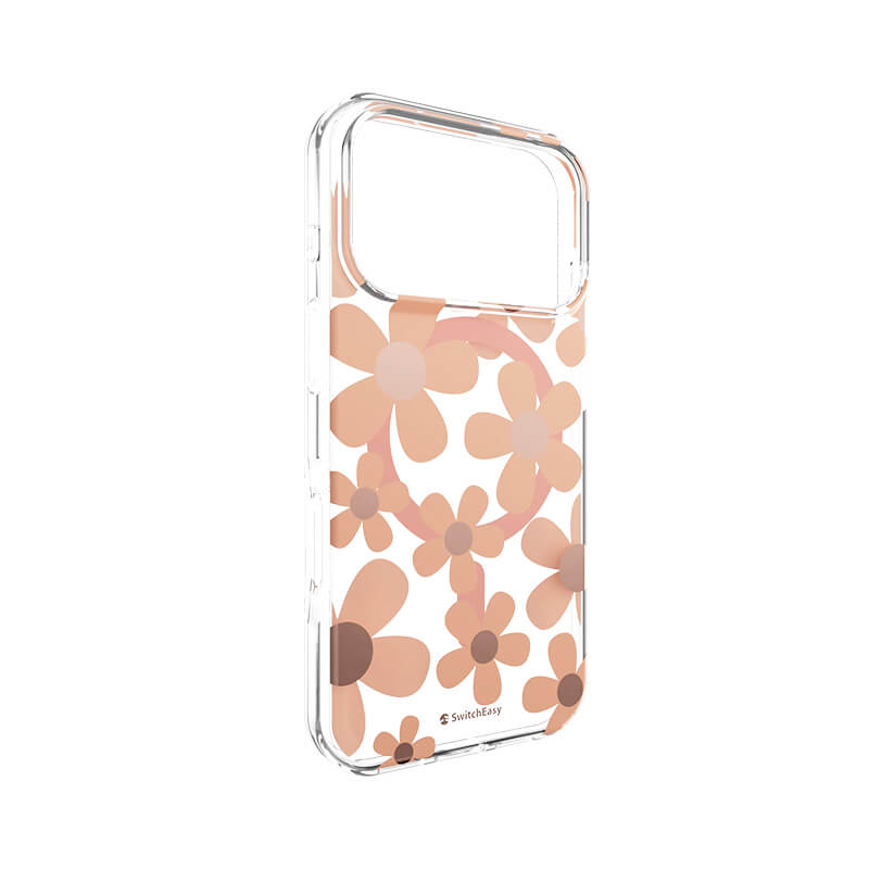 iPhone 17 Pro Max Fleur 3D Patterned Series Shockproof MagSafe Phone Case