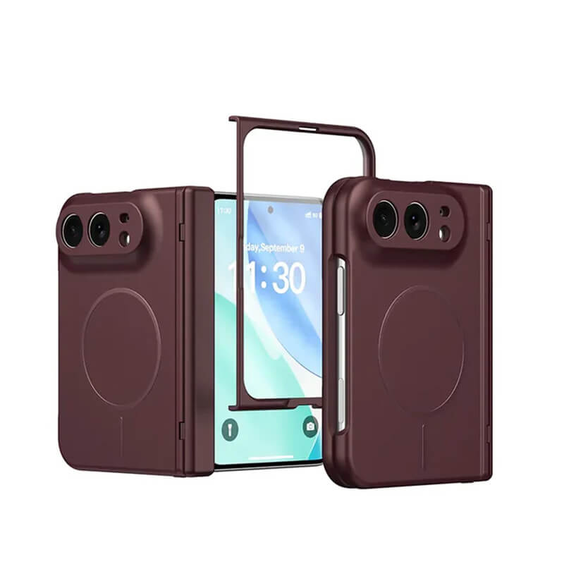 Snap Pro Magnetic case with Outer Screen Protector Compatible with iPhone Duo