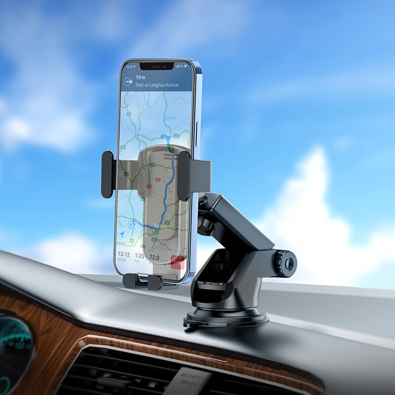 hoco. Premium Stylish & Durable Gravity Car Phone Mount Holder CA104 Black