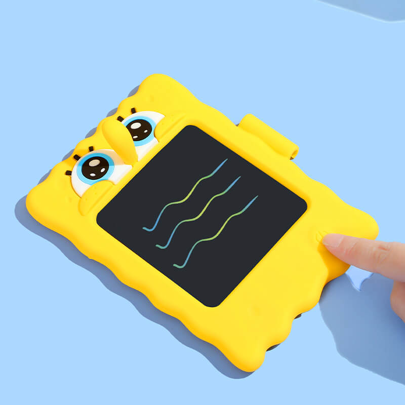Q Uncle SpongeBob LCD 4.7 Inches Eye Protection Drawing Tablet
