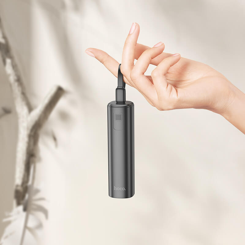 hoco. Energy-bar Power Bank With Type C Lightning Cable 5000mAh J113