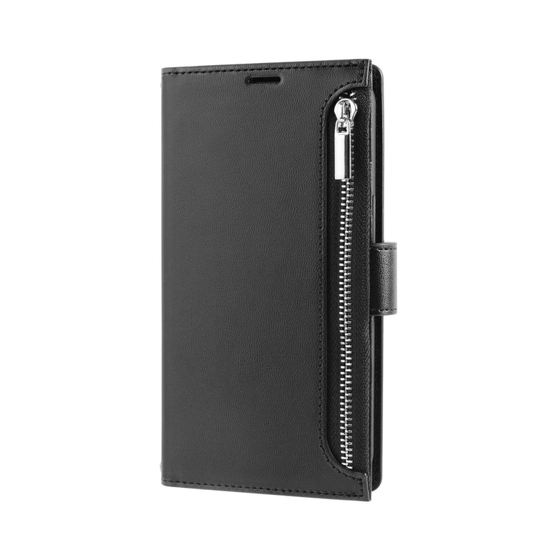 Suitable for iPhone Hanman Leather Adjustable Crossbody Strap Wallet Flip Case