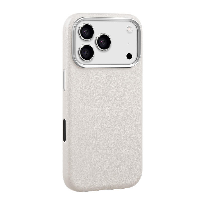iPhone 17 Pro Max X-Level Better Enjoyment Series Magnetic Plain Leather Case