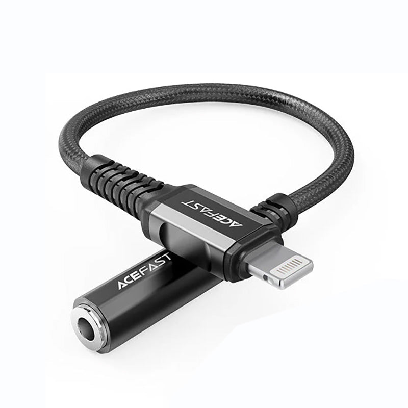 Acefast Lightning To 3.5mm Aluminum Alloy Headphones Adapter Cable