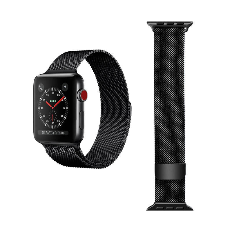 Mobie Aurelume Series Stainless Steel Adjustable Magnetic Clasp Apple Watch Band 38/40/41mm