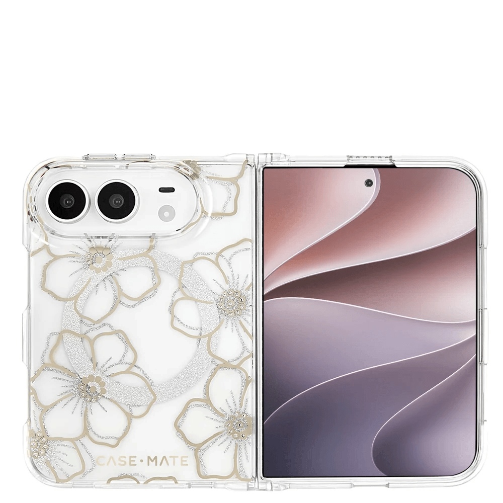 Case Mate Floral Gems Magnetic Phone Case Compatible with iPhone Duo