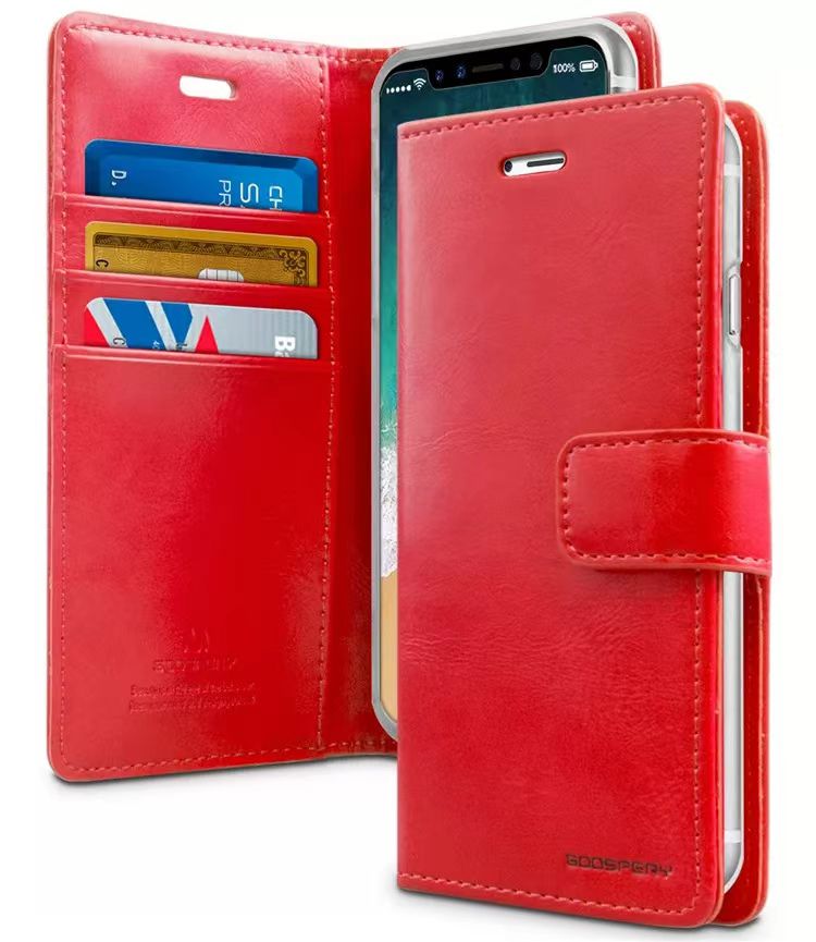 Samsung Galaxy Note 8 2017 Mecrcury Goospery Blue Moon Diary Flip Wallet Case
