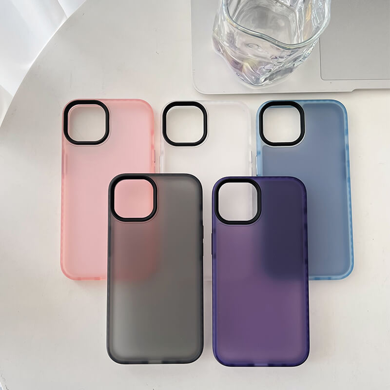 Suitable for iPhone 15 Series Dunjia Series Matte Translucent Phone Case