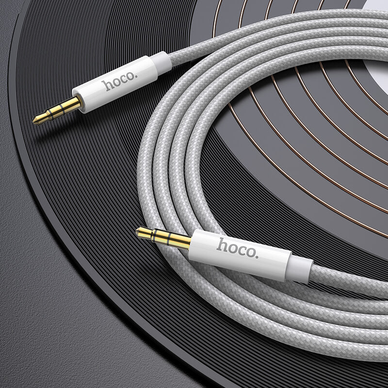 Mobie Nylon Braid Audio Male to Male Cable 2m UPA19