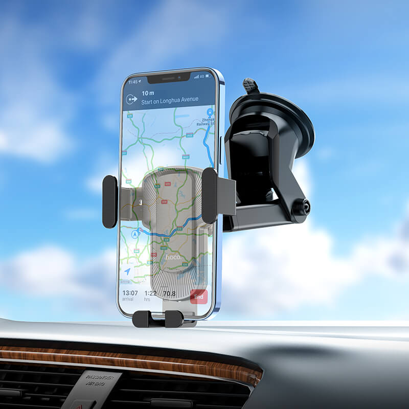 hoco. Premium Stylish & Durable Gravity Car Phone Mount Holder CA104 Black