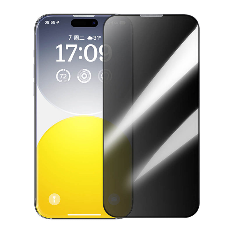 iPhone XS Max/11 Pro Max Full Screen HD Privacy Protection Tempered Glass Set Screen Protector