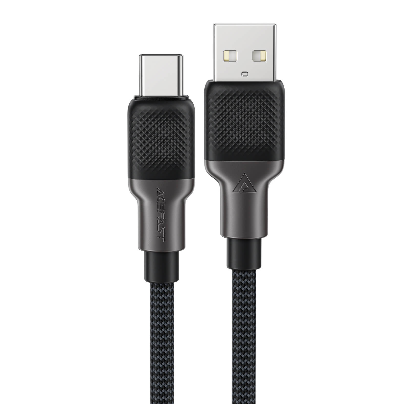 Acefast USB-A to Type-C Nylon Braided Fast Charging Data Cable 1.2m Black