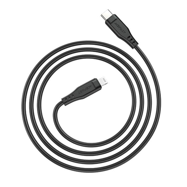 Acefast Type-C to Lightning Fast Charging Cable PD 30W 1.2m Black