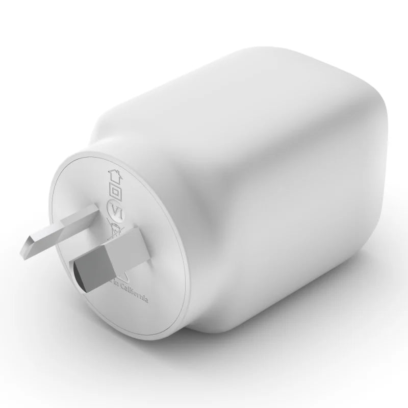 Belkin Boost Up Dual USB-C GaN 65W Wall Charger with PPS