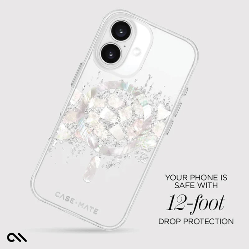 Case-Mate iPhone 16 Karat Touch of Pearl MagSafe Case