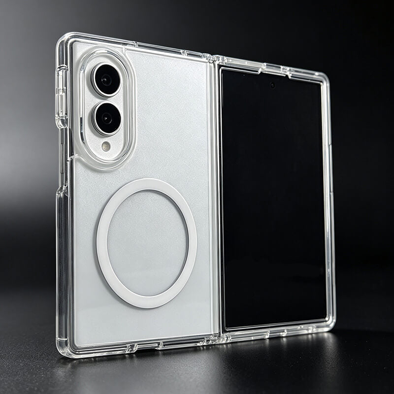 Crystal Shield Series Magnetic Clear Case Compatible with Samsung Z Fold 8 2026