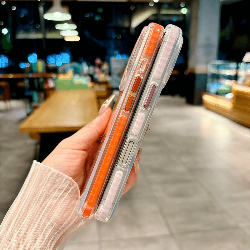 iPhone 17 Pro IMD Transparent Airbag Shockproof MagSafe Phone Case