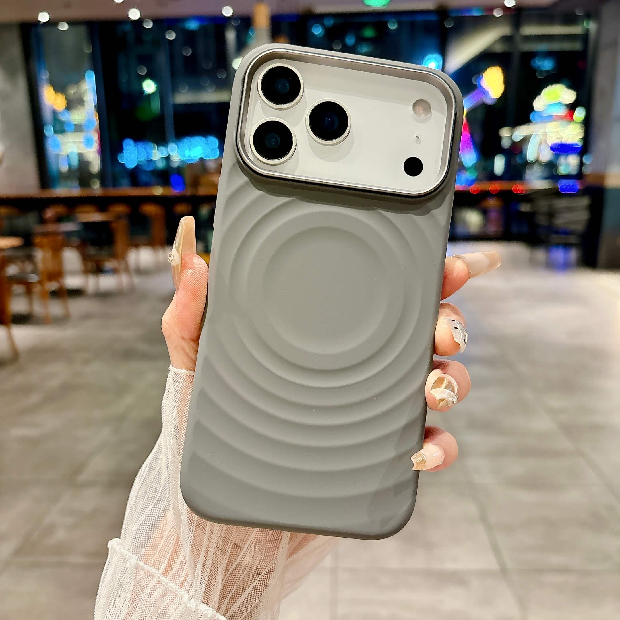 iPhone 17 Air AuraFlow Series Premium Liquid Silicone Magsafe Case