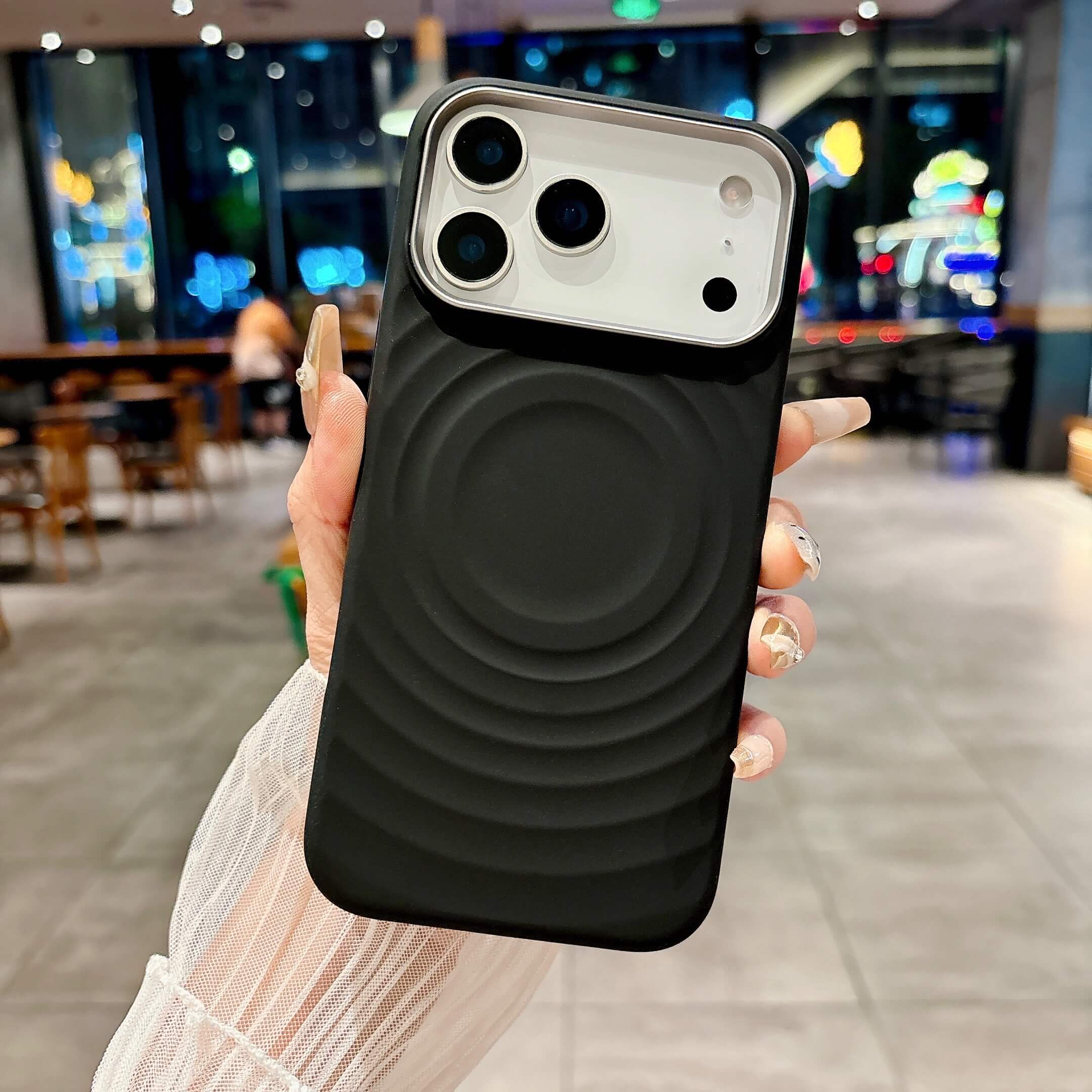 iPhone 17 Air AuraFlow Series Premium Liquid Silicone Magsafe Case