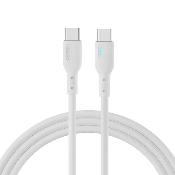 Joyroom Type-C to Type-C Ultra Fast Charging Data Cable 100W 2M White