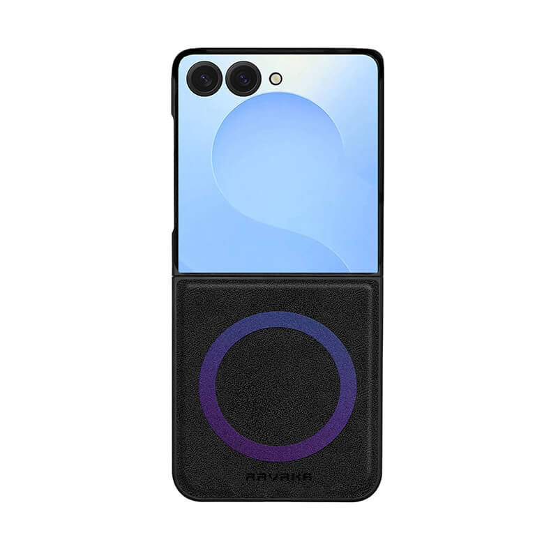 Samsung Galaxy Z Flip 7 2025 Lucas Series Premium Leather Phone Case