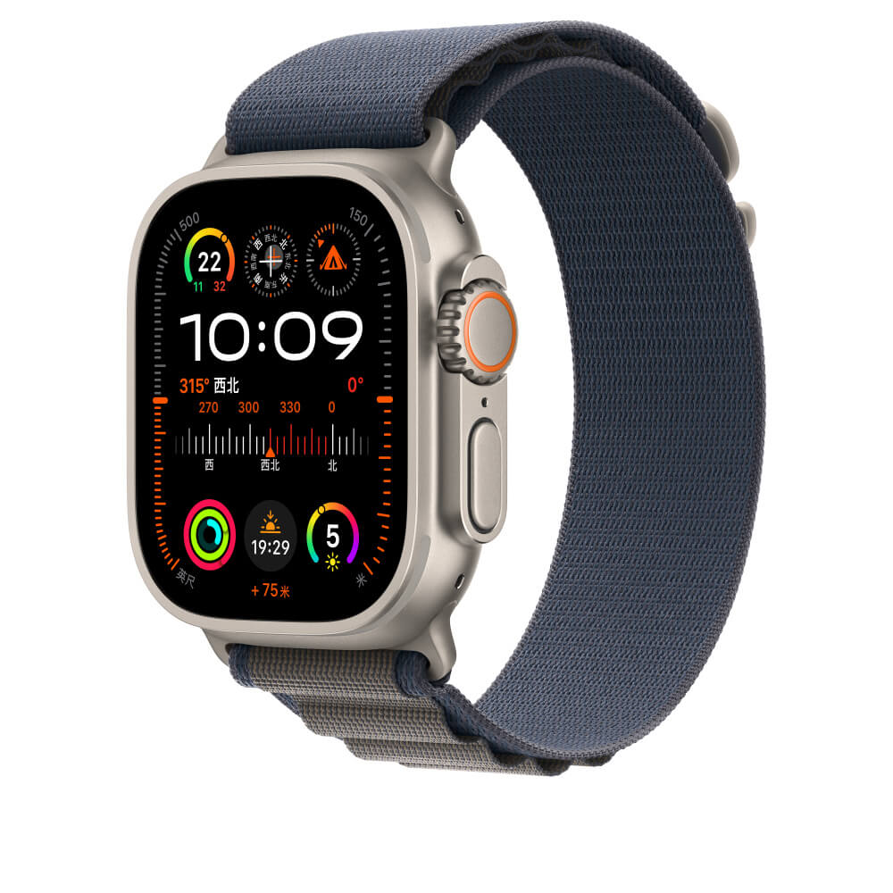 Mobie G-Style Clasp Double-Layer Nylon Apple Watch Band 42/44/45/46/49mm