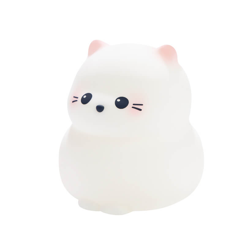 Mobie Guardiance Kitty Soft Touch Silicone Pat Light Night Lamp