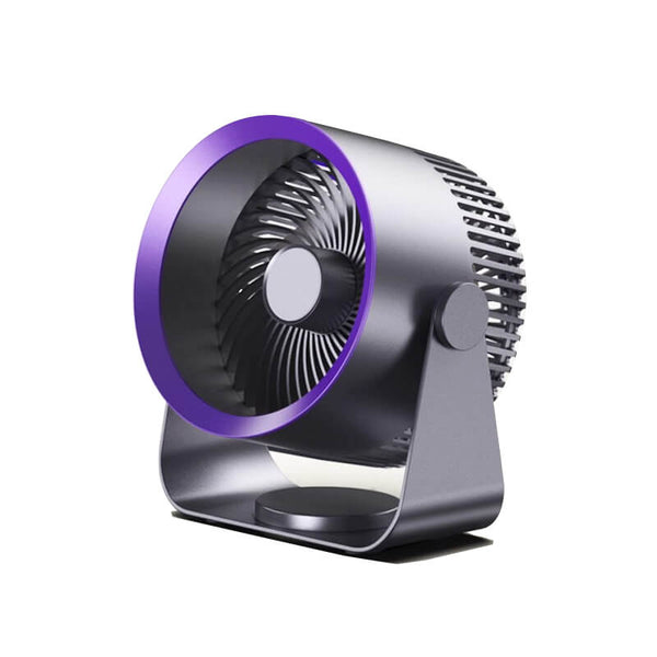 Mobie Multi-Use 180° Angle Adjustable Silent Cyclone Circulation Fan Grey