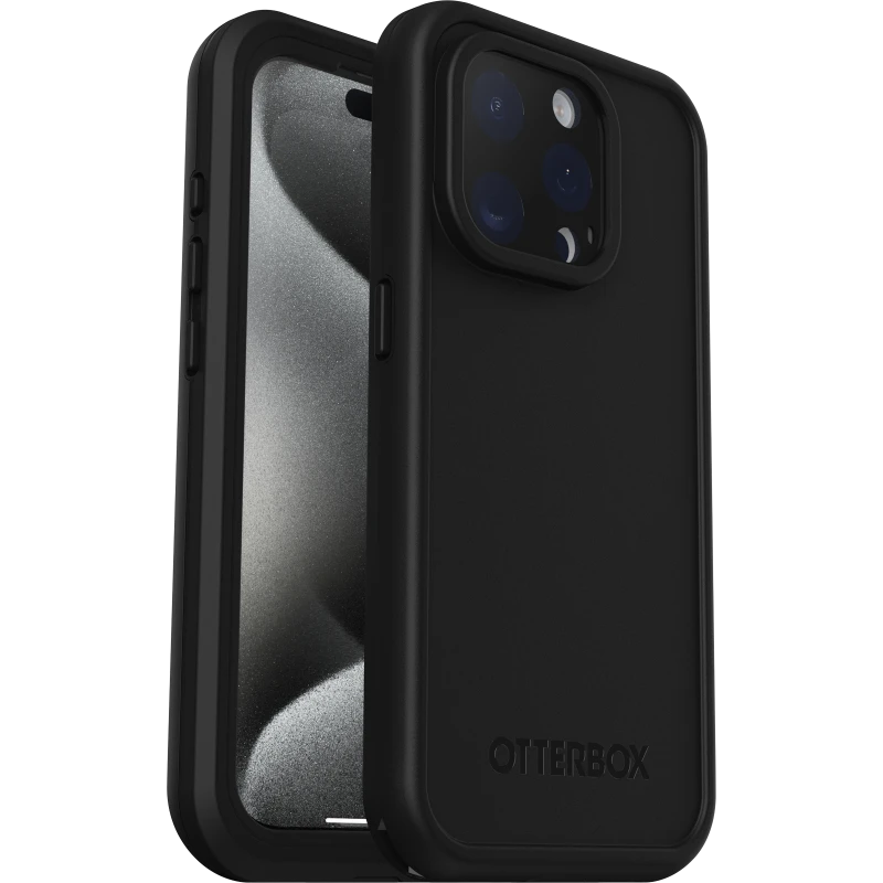 OtterBox iPhone 16 Pro Max Frē Series MagSafe WaterProof Case Black