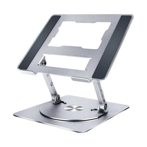 SAIJI Aluminum Alloy 360° Rotating Tablets & Laptops Stand D092 Silver