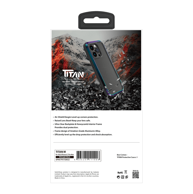 Suitable for iPhone 14 Series SwitchEasy Titan Drop Protection Phone Case with Magsafe