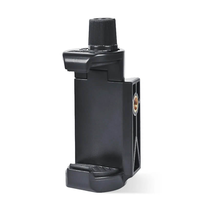YUNTENG Camera Tripod Head Adapter Universal Small C Cell Phone Clip Black