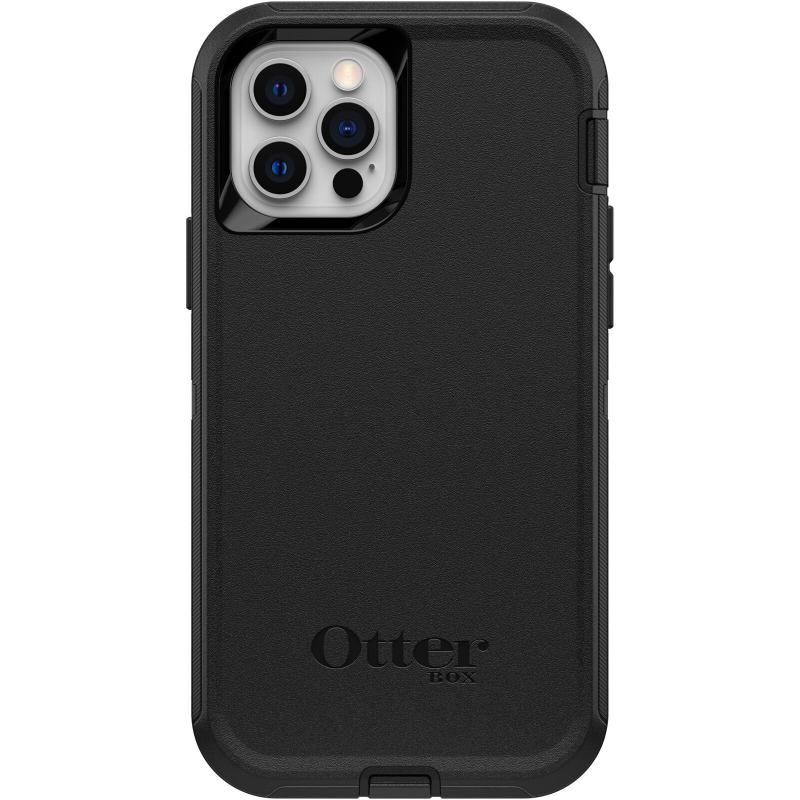 OtterBox iPhone 12 & 12 Pro Defender Series Case Black